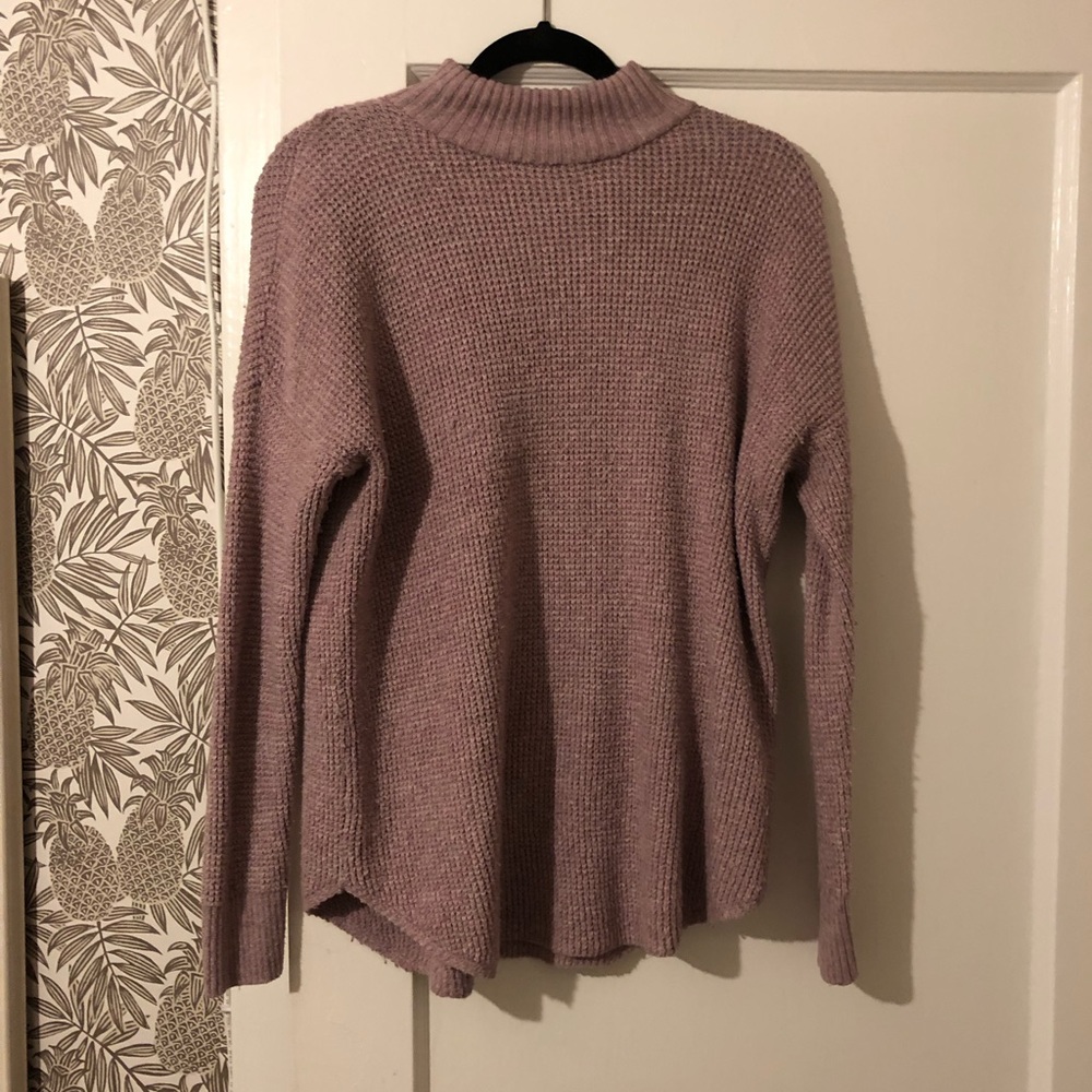 American Eagle mock neck sweater